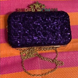 Purple purse
